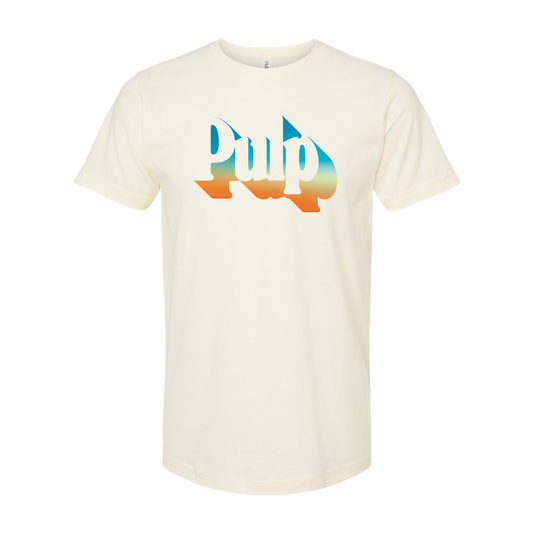 Gradient Logo Tee - Natural