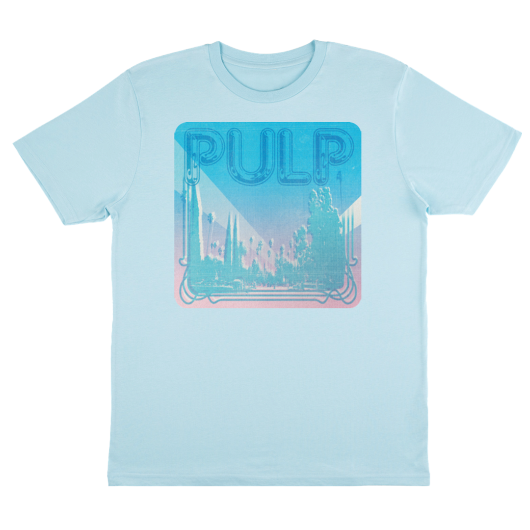 Hollywood Forever Tee - Light Blue