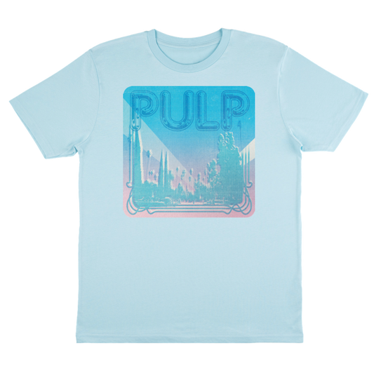 Hollywood Forever Tee - Light Blue