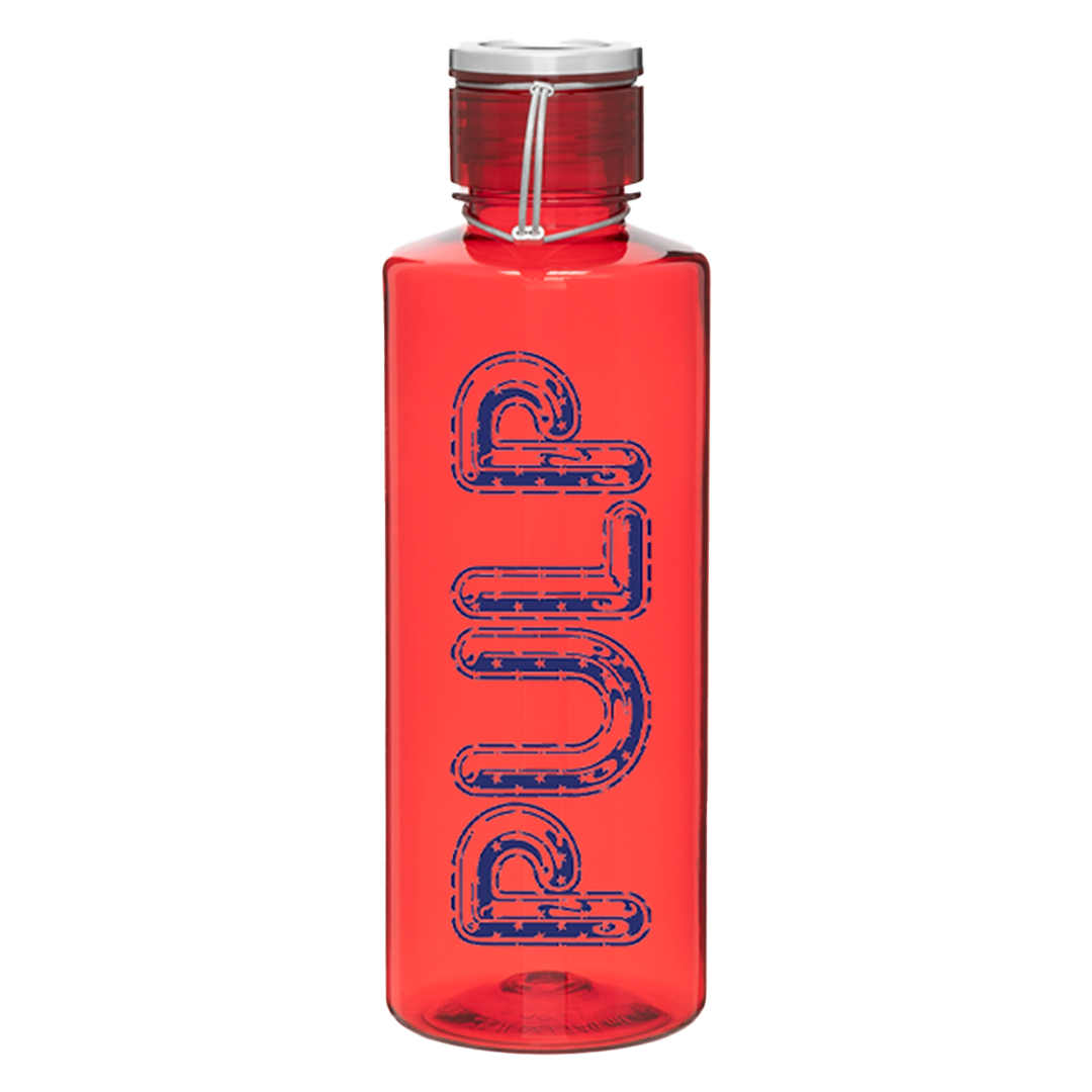 PULP Logo Water Bottle - Red